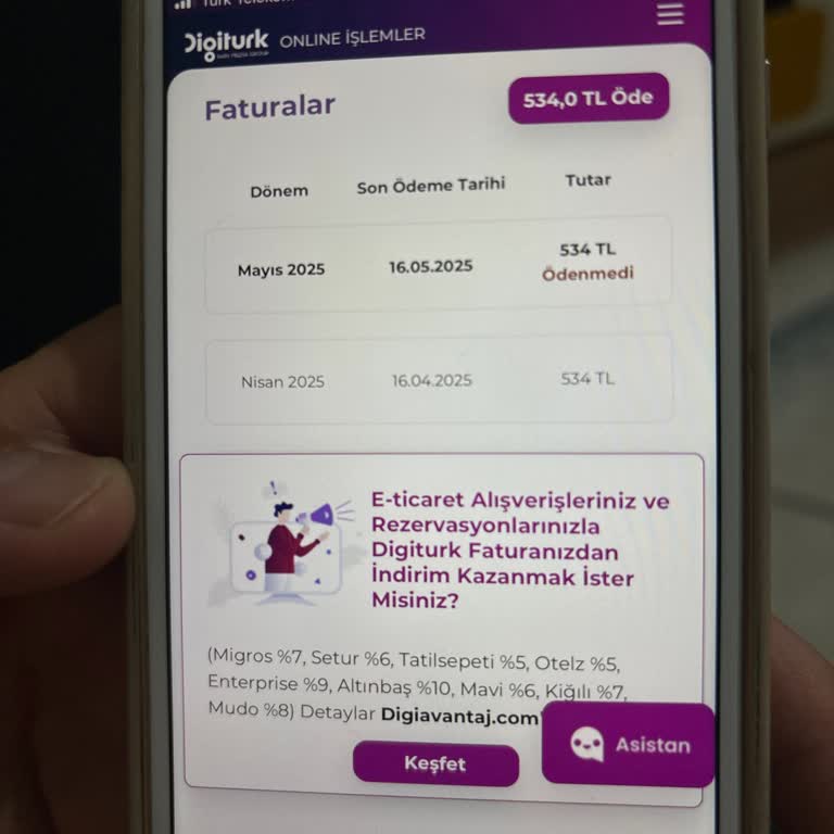 Fatura Tarihi Gelmeden İnternetim Kesiliyor!