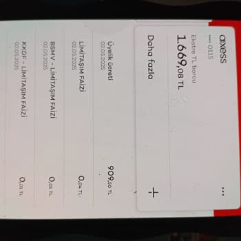 Akbank'tan İzinsiz Ve Yüksek Üyelik Ücreti Kesintisi