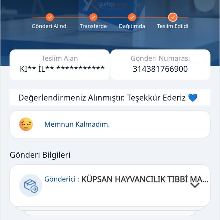 Yurtiçi Kargo Teslimatında Bilgilendirme Ve Güven Sorunu