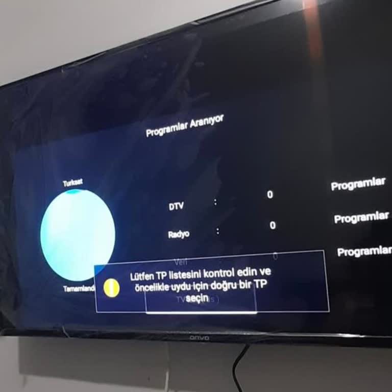 Sıfır Alınan Onvo TV İlk Günden Hata Veriyor