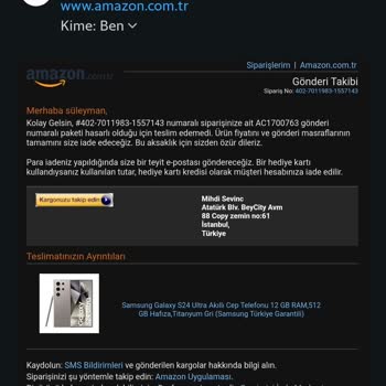 Hasarlı Ürün, Güvensiz Teslimat: Amazon'da Hayal Kırıklığı