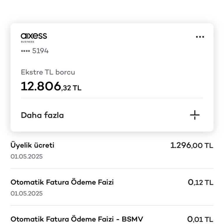 Onayım Dışında Kesilen Kart Üyelik Ücretinin İadesini Talep Ediyorum