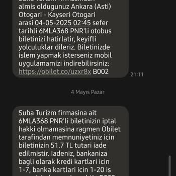 İptal Hakkı Olmayan Bileti Sistem Neden İptal Ettirdi