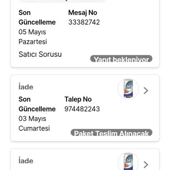 Yanlış Mama Gönderildi İade Ve Para İadesi Yapılmıyor