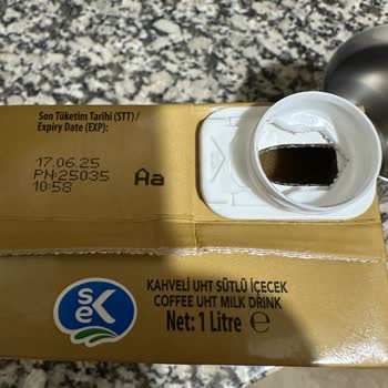 Sek Marka Latte Ürünü Bozuk Çıktı, Son Kullanma Tarihi Geçmemişti