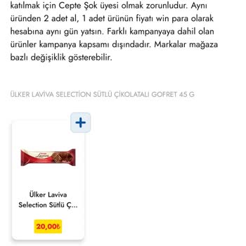 Şok Market Kampanya İadesi Eksik Yapıldı, Şartlar Önceden Belirtilmedi