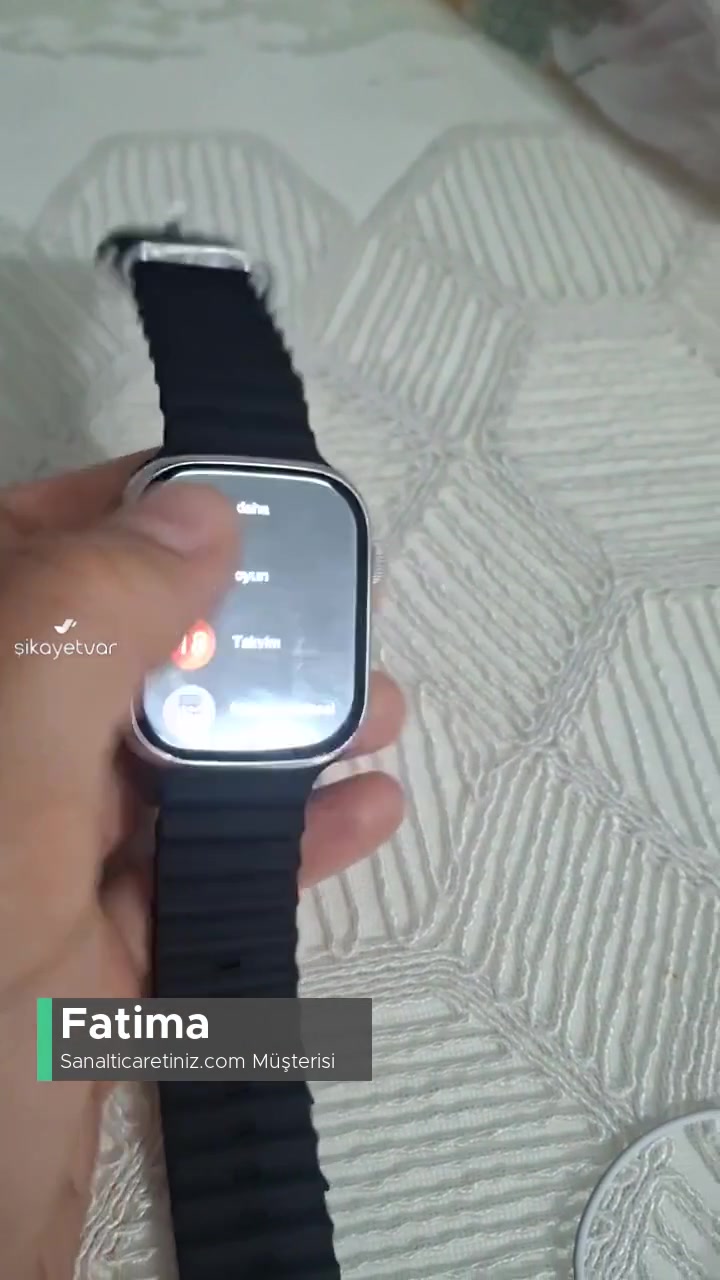 Sanalticaretiniz.com Akıllı Saatin Dokunmatiği Çalışmıyor! videonun kapak resmi