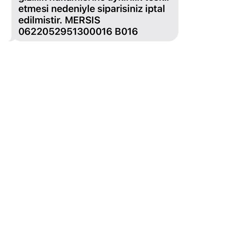 Migros Sanal Market Siparişim Haber Verilmeden İptal Edildi