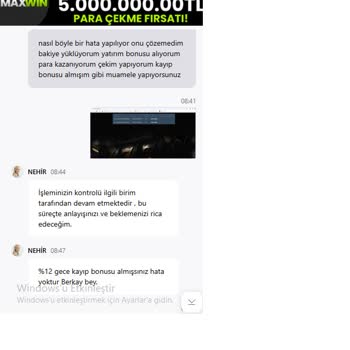 Maxwin Bet Bakiyem Yatırdıktan Sonra Silindi Destek Alamıyorum