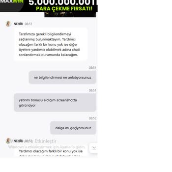 Maxwin Bet Bakiyem Yatırdıktan Sonra Silindi Destek Alamıyorum