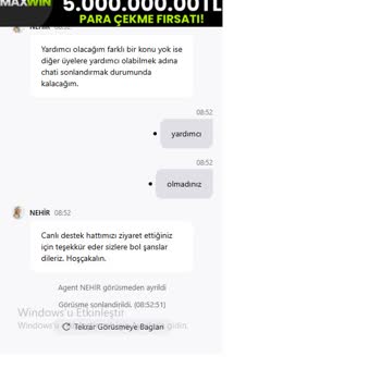 Maxwin Bet Bakiyem Yatırdıktan Sonra Silindi Destek Alamıyorum