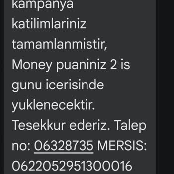Migros Sanal Markette Hediyeli Kampanya Moneyleri Yüklenmiyor
