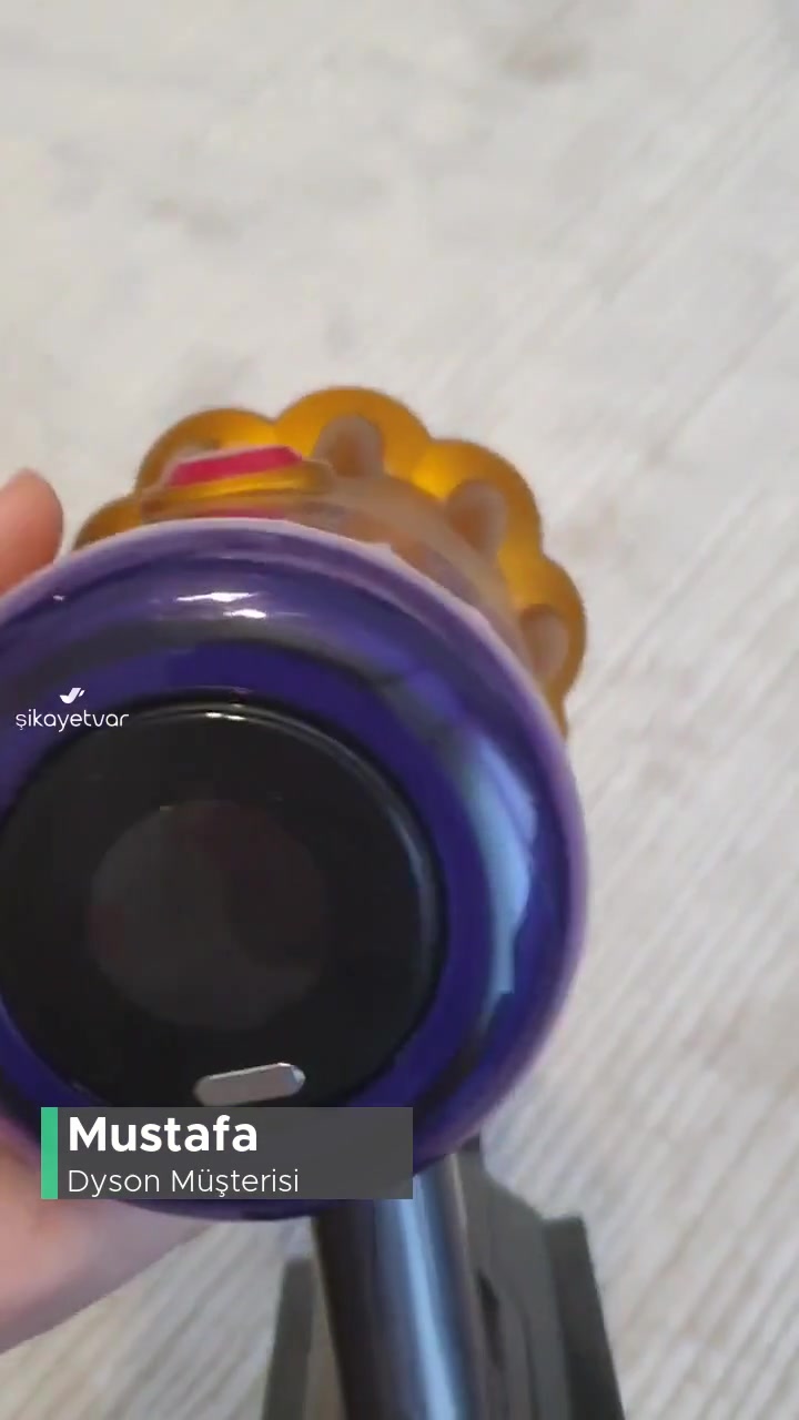 Dyson V12 Kendi Kapanma Sorunu! videonun kapak resmi
