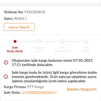 Trendyol'da Ucuz Ürün Gönderimi Ve İade Mağduriyeti
