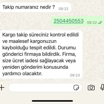 Kargoda Kaybolan Ürün Ve Ulaşılamayan Müşteri Hizmetleri