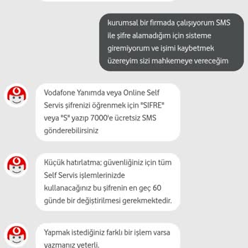 Vodafone SMS Sorunu İşimi Tehlikeye Atıyor
