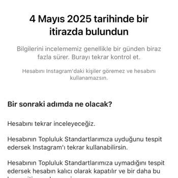 Sebepsiz Yere Kapatılan Instagram Hesaplarım