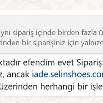 Ayakkabıda Hasar Ve İade Sürecinde Destek Eksikliği