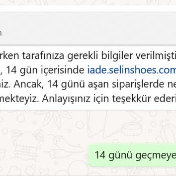 Ayakkabıda Hasar Ve İade Sürecinde Destek Eksikliği
