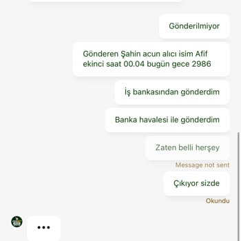 Yatırdığım Paranın Hesabıma Geçmemesi Ve Destek Eksikliği Nedeniyle Büyük Mağduriyet Yaşıyorum