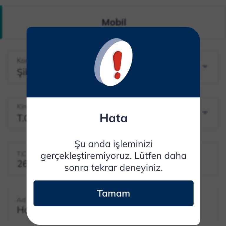 Onayladığım Paket İptal Edildi, Destek Alamadım