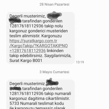 Teslim Edilmeyen Önemli Gönderi İçin Müşteri Hizmetlerinden Ve Şubeden Çözüm Alınamıyor