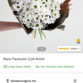 Çiçek Sepeti'nden Aldığım Ürün Beklentilerimi Karşılamadı