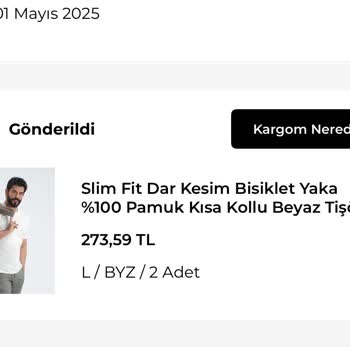 Altınyıldız Siparişimde Kargo Gecikmesi Ve Hayal Kırıklığı