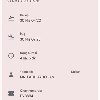 SunExpress Personelinin Bilgisizliği Nedeniyle Uçuşa Kabul Edilmedim