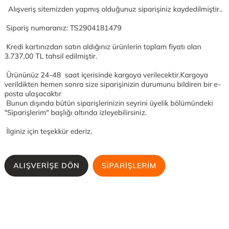 Siparişim Bir Haftadır Yok Adres Hatasıyla Mağdur Edildim