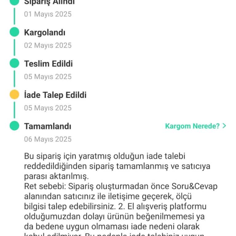 Aldığım Sıfır Ürün Defolu Çıktı, İade Talebim Reddedildi