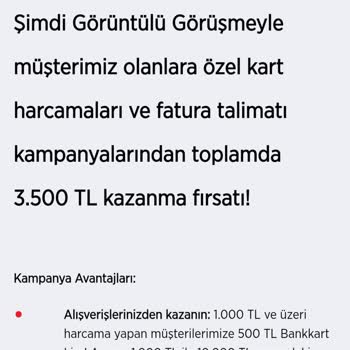 Ziraat Katılım Bankası Bankkart Lira Kampanyasında Eksik Yükleme Mağduriyeti