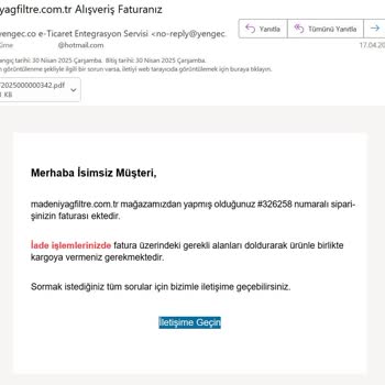 Siparişim Gönderilmedi, Firma İletişime Yanıt Vermiyor