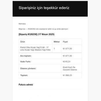 Siparişim Gönderilmedi, Firma İletişime Yanıt Vermiyor