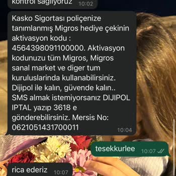 Kasko Alımında Verilen Migros Çeki Geçersiz Çıktı, Para İadem Yapılmıyor