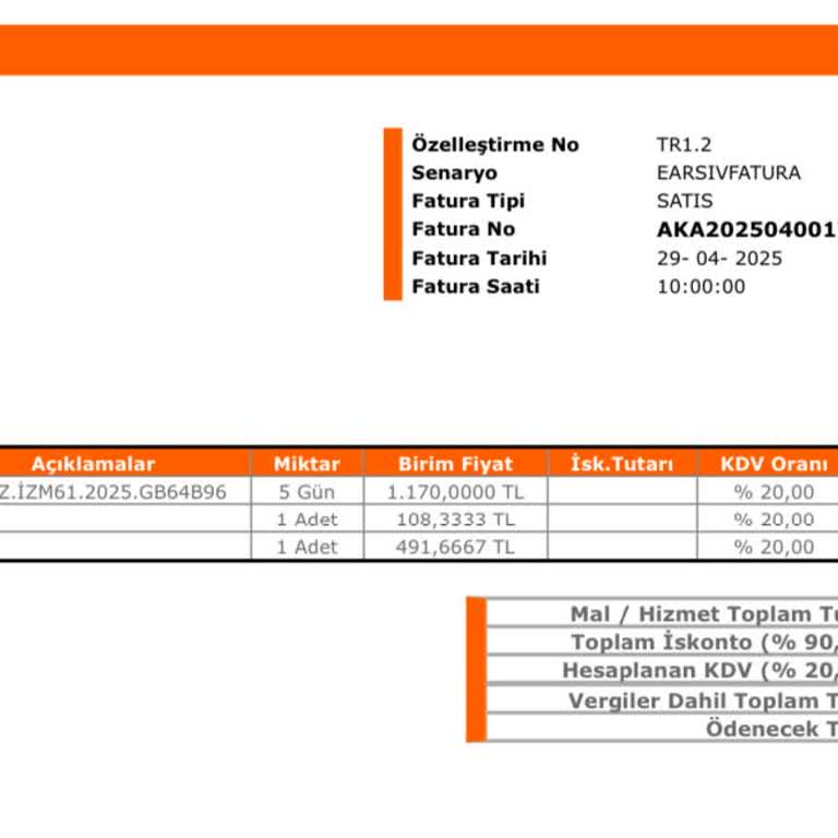 Araç Kiralama Şirketinin Şeffaf Olmayan HGS Ve Hizmet Bedeli Uygulaması
