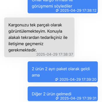 Eksik Teslim Edilen Siparişim İçin Trendyol Ve Kargo Arasında Mağdur Oldum