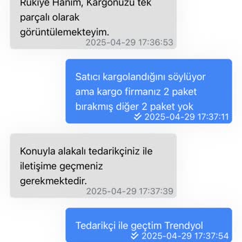 Eksik Teslim Edilen Siparişim İçin Trendyol Ve Kargo Arasında Mağdur Oldum