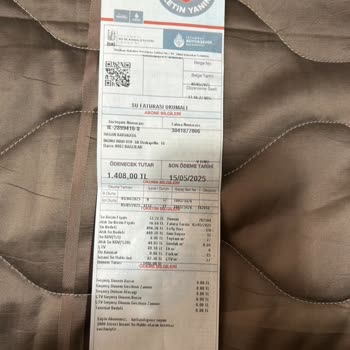 Su Faturasında Hatalı Okuma Ve Yüksek Tutar Mağduriyeti