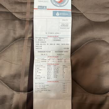 Su Faturasında Hatalı Okuma Ve Yüksek Tutar Mağduriyeti
