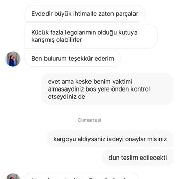 Gardrops Üzerinden Aldığım Ürün Eksik Çıktı Ve İade Süreci Belirsiz