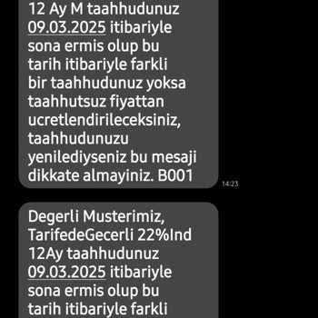 5 Günlük Kullanıma 2300 TL Fatura Şoku Ve Bilgilendirme Eksikliği