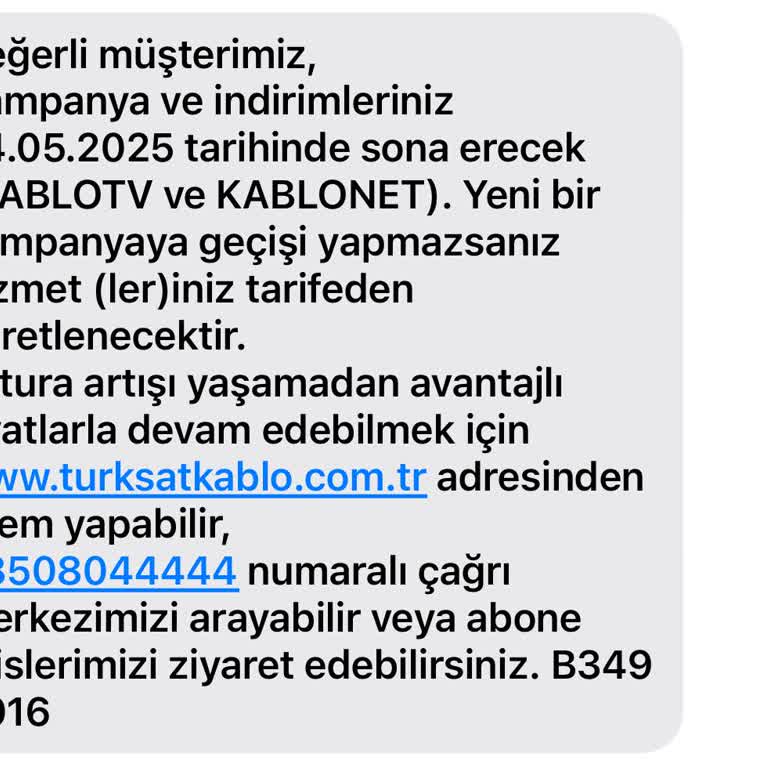 Taahhüt Süresi Dolmadan Müşteri Hizmetlerine Ulaşılamıyor