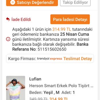 Yanlış Ürün İadesiyle Mağduriyet, Trendyol ve Lufian Çözüm Sunmuyor