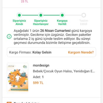 Teslim Edilmeyen Kargo Nedeniyle İade Ve Adres Değişikliği Talebi