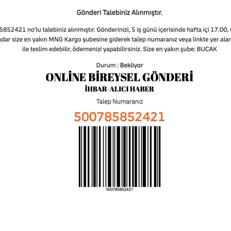 Online Gönderi Kodum Kullanılmadan Yanlış Adrese Kargo Gönderildi, Mağdur Edildim