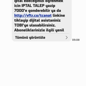Vodafone Faturalı Hattan Faturasız Tarifeye Geçişte Sorun Ve Otomatik Taahhüt Yenileme Şikayeti