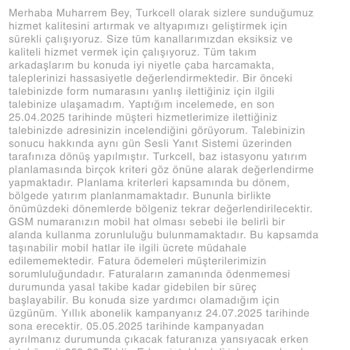 Turkcell'de Kapsama Sorunu Ve Cayma Bedeli Mağduriyeti