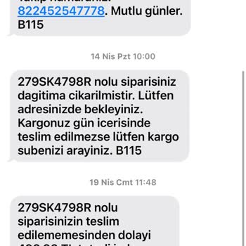 Para İadem Gecikti, Mesajlarıma Cevap Verilmiyor