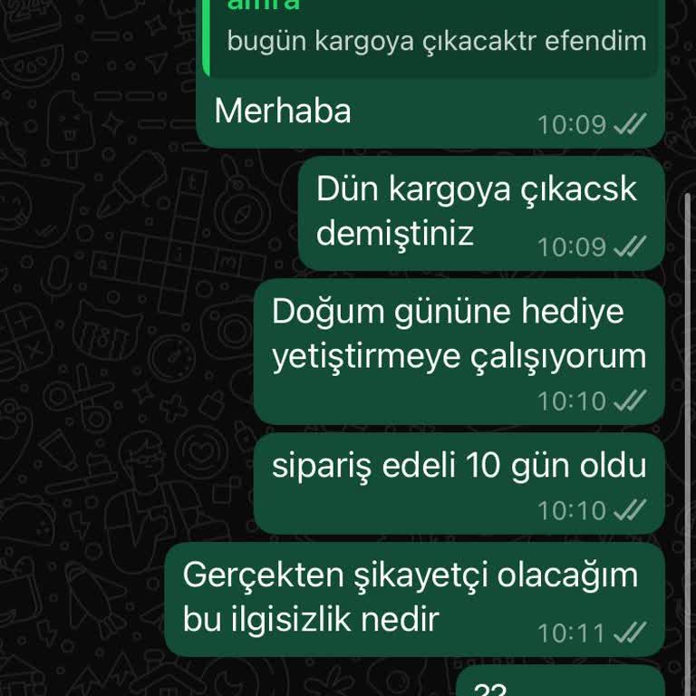 Siparişim Uzun Süredir Kargolanmadı, Destek Yetersiz Kaldı